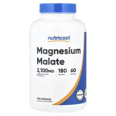 Nutricost Magnesium Malate 2,100mg Capsules